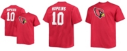 Fanatics Men's Big and Tall Deandre Hopkins Cardinal Arizona Cardinals Player Name Number T-shirt